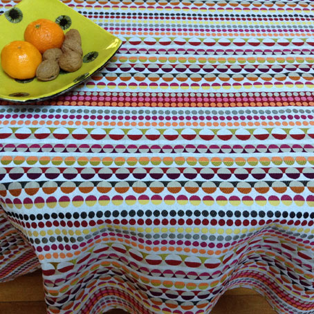 vintage design french tablecloth