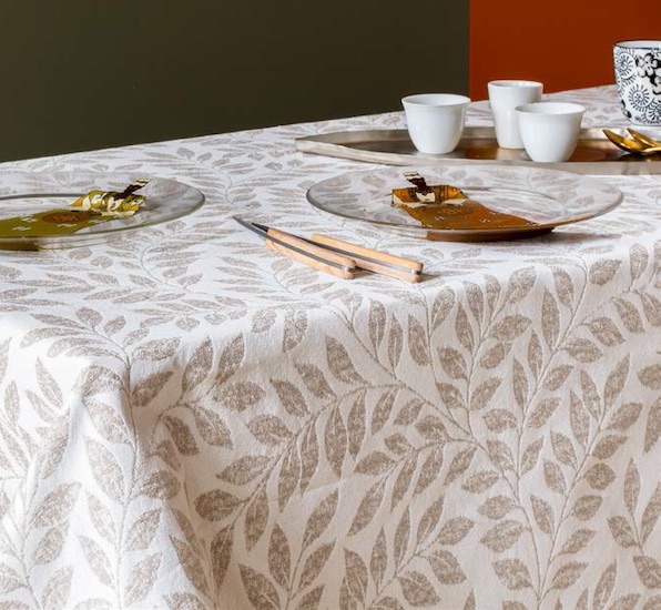 luxury double damask french tablecloth